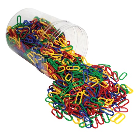 Learning Resources Link N Learn Links in a Bucket, 500 Pieces 0257